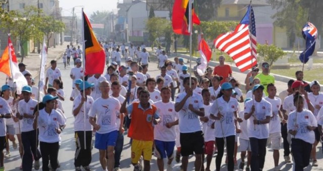 Peace Run in Timor-Leste