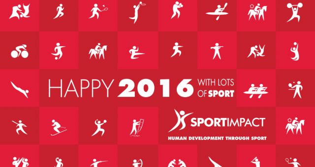 Happy 2016! Full of sport and development for everyone!