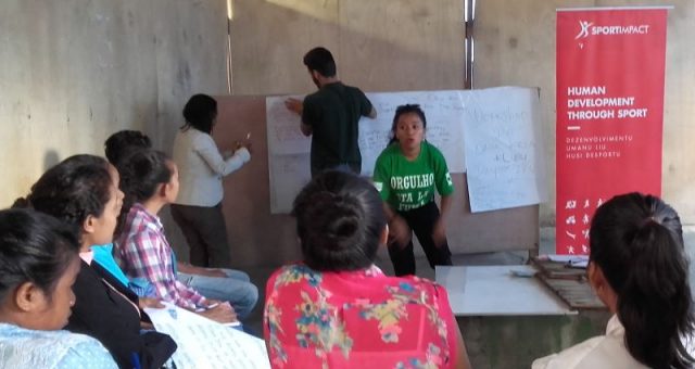 SportImpact organized a workshop on “How to Organize Sport Clubs” in Timor-Leste
