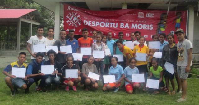 The Sport for Life “virus” is “infecting” remote areas of Timor-Leste